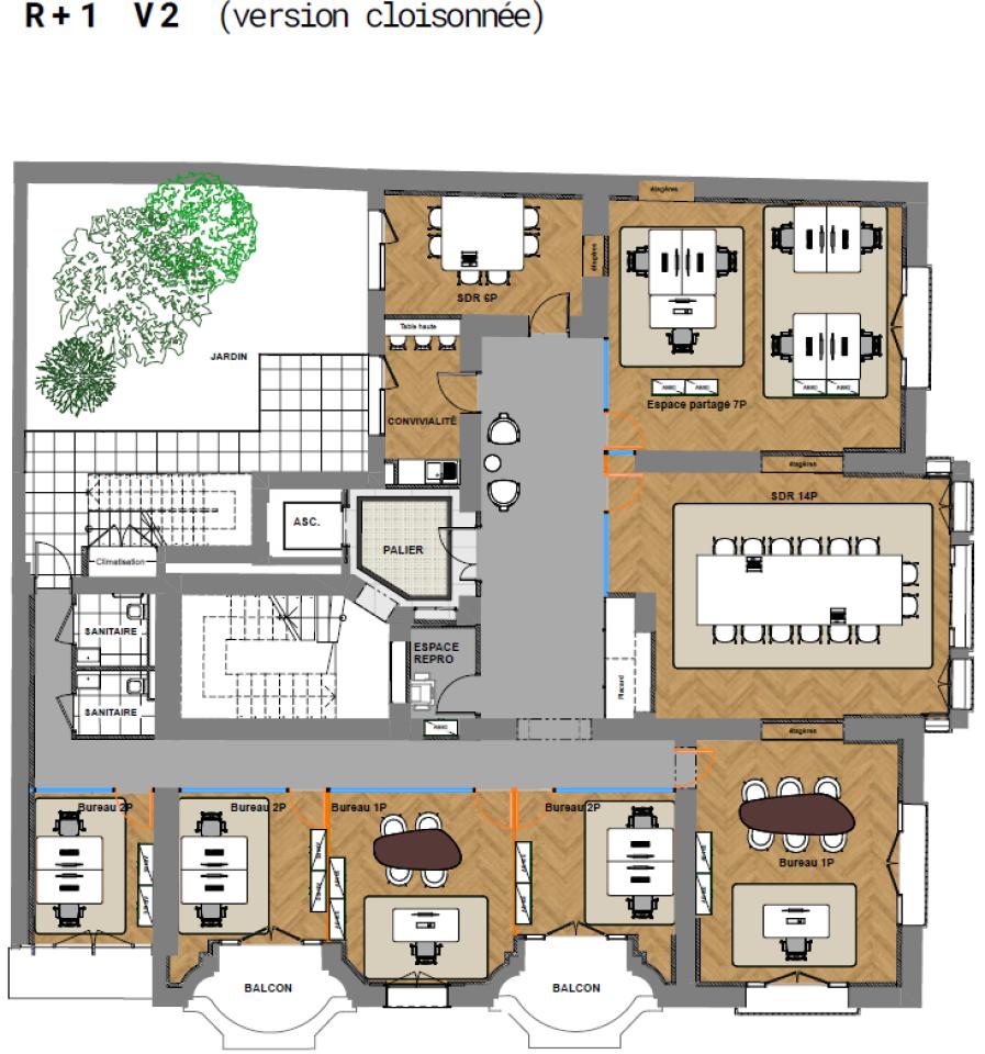 Bureau Lyon 1543m² Location bureau Lyon Rhône OLBUR2530852 13